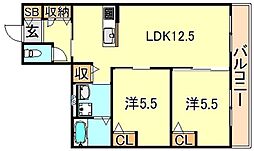 ラフレーズ晃陽 1階