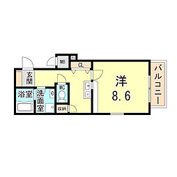 ネクステージ東園田町 2階