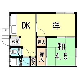 長田区高東町アパート（2） 1階