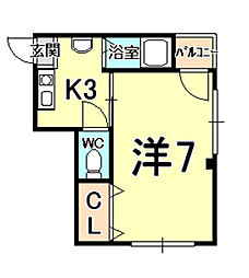 ARK武庫川 2階/201