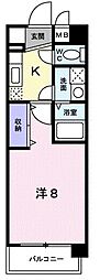 間取図画像 1K