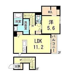 ＳｈａＭａｉｓｏｎブルーメ 2階