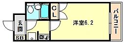間取図画像 1K