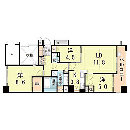 パークシュロス芦屋 3階