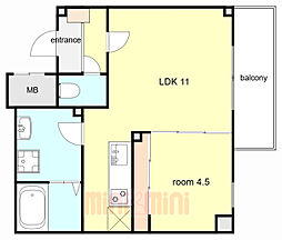 アリビラ六甲 3階