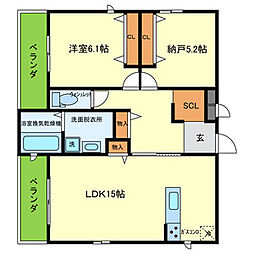 Ｔ−ＴＲＡＤ　ＣＡＳＡ 2階/202