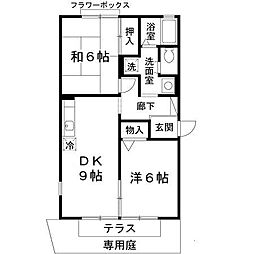 池尻ハイツ　A棟 1階