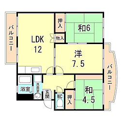 間取図画像 3LDK