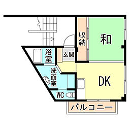 ハイツ瓦屋 2階/201