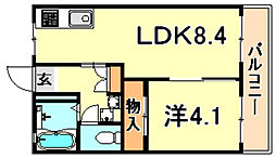 美山台ハイツ 1階/101