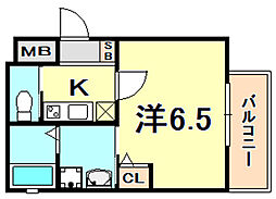 ワコーレヴィータ神戸中山手 2階