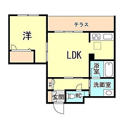 Ｐｕｒｅ　Ｇａｒｄｅｎｓ　Ｏｋａｍｏｔｏ 1階/102