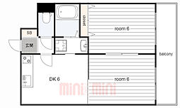 ド・ウェル瑞穂 2階