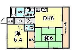ロイヤルハイツ武庫之荘 2階