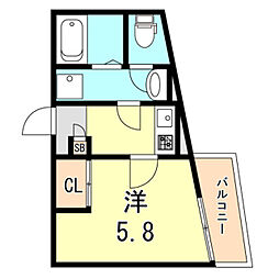 モダンアパートメント神戸湊川 1階