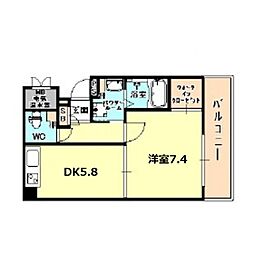 間取図画像 1DK