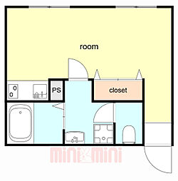間取図画像 ワンルーム