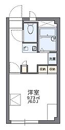 レオパレス灘北 1Kの間取図画像