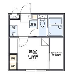 レオパレスノース ナダ 2階/202