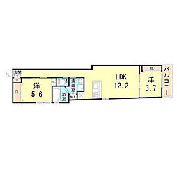 ブロンテ大久保 2階/202