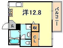 ルミエール・モトヤマ 2階/203
