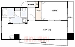 サンシャトー三宮 2階