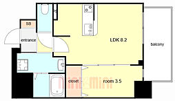 ディアレイシャス湊川公園 6階