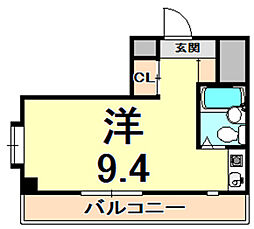 キングコーポラスII 3階