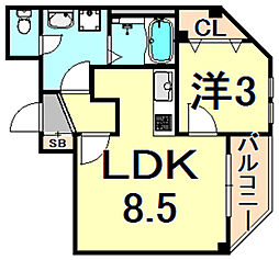 ランドアート甲子園 6階