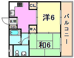 クレール甲南 4階