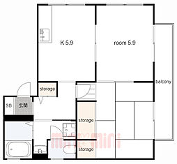 ＣＯＮＦＯＲＴ御影 2階
