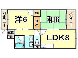 アコーレ六甲1 3階