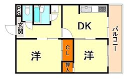 ニューライフ岡本 2階/201