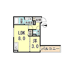 リブレメゾン住吉I 2階/202