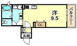 シャーメゾン ユニ 六甲 3階