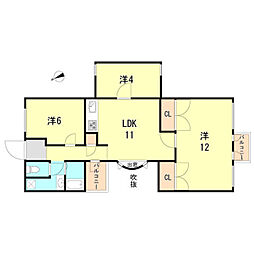 サンヒルズ芦屋I 3階