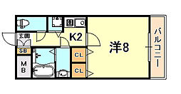 ドール魚崎 3階/308
