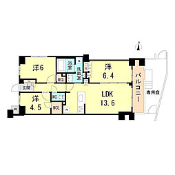 ミレーネ神戸住吉本町 2階