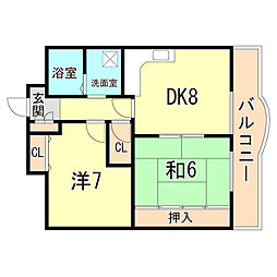 ビエント六甲2 1階/102