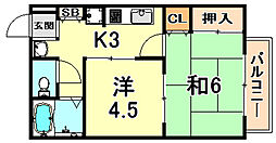 中野ハイツ 1階/104