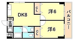 ビューライフ六甲 2階