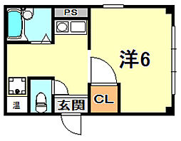 シャトー篠原台 4階/407