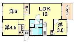 芦屋浜高層(若葉) 3階