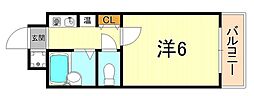 香川ハイツ御影イースト 6階