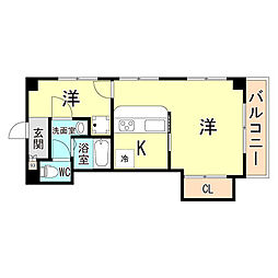 ラムール王子公園 2階