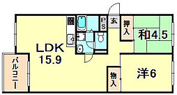 芦屋浜高層(高浜) 6階