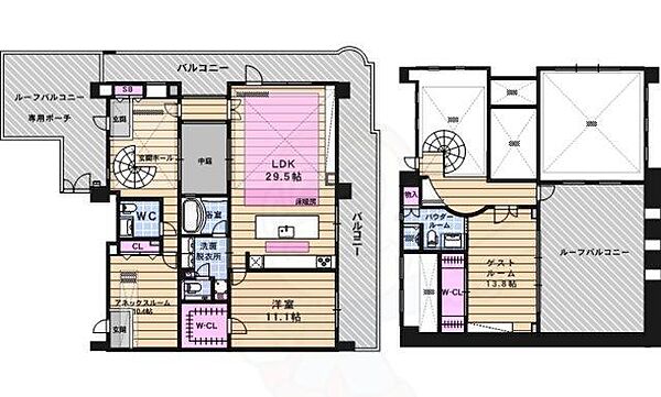 同じ建物の物件間取り写真 - ID:227083341185