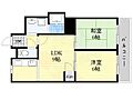 天王寺パンション壱番館3階8.0万円