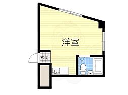 スター21巽南 ワンルームの間取図画像