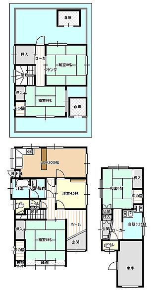 間取り：338000047161